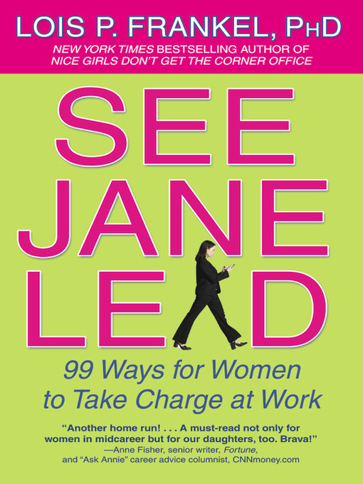 Title details for See Jane Lead by Lois P. Frankel - Wait list